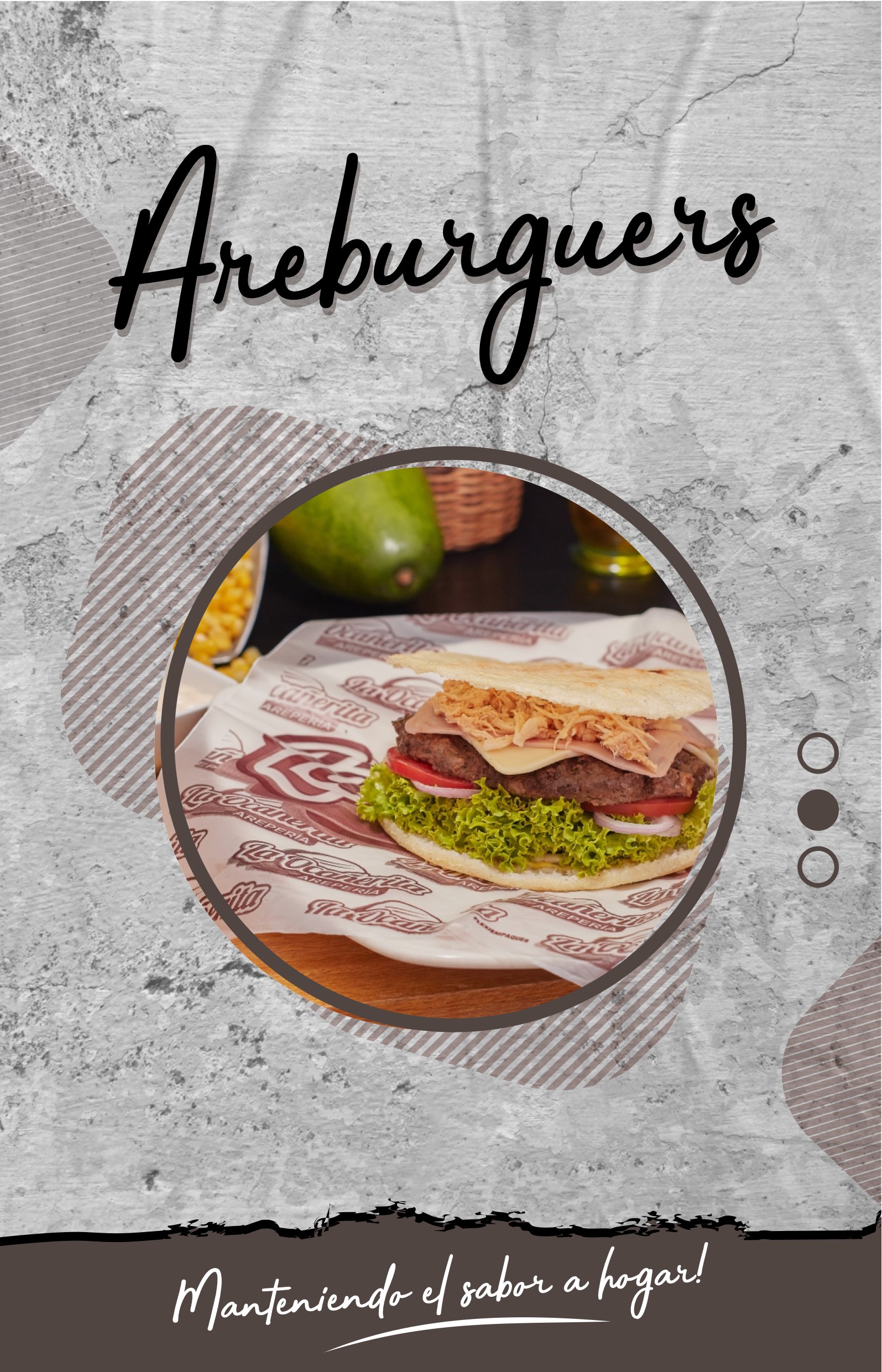Carta Arepería La Ocañerita